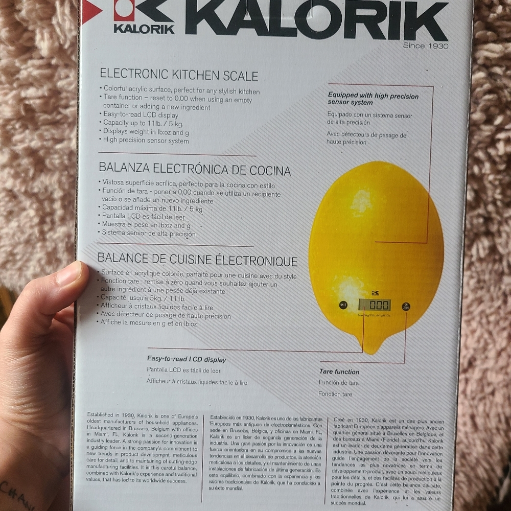 Lemon ๐ Kitchen Scale - Picture 9 of 11